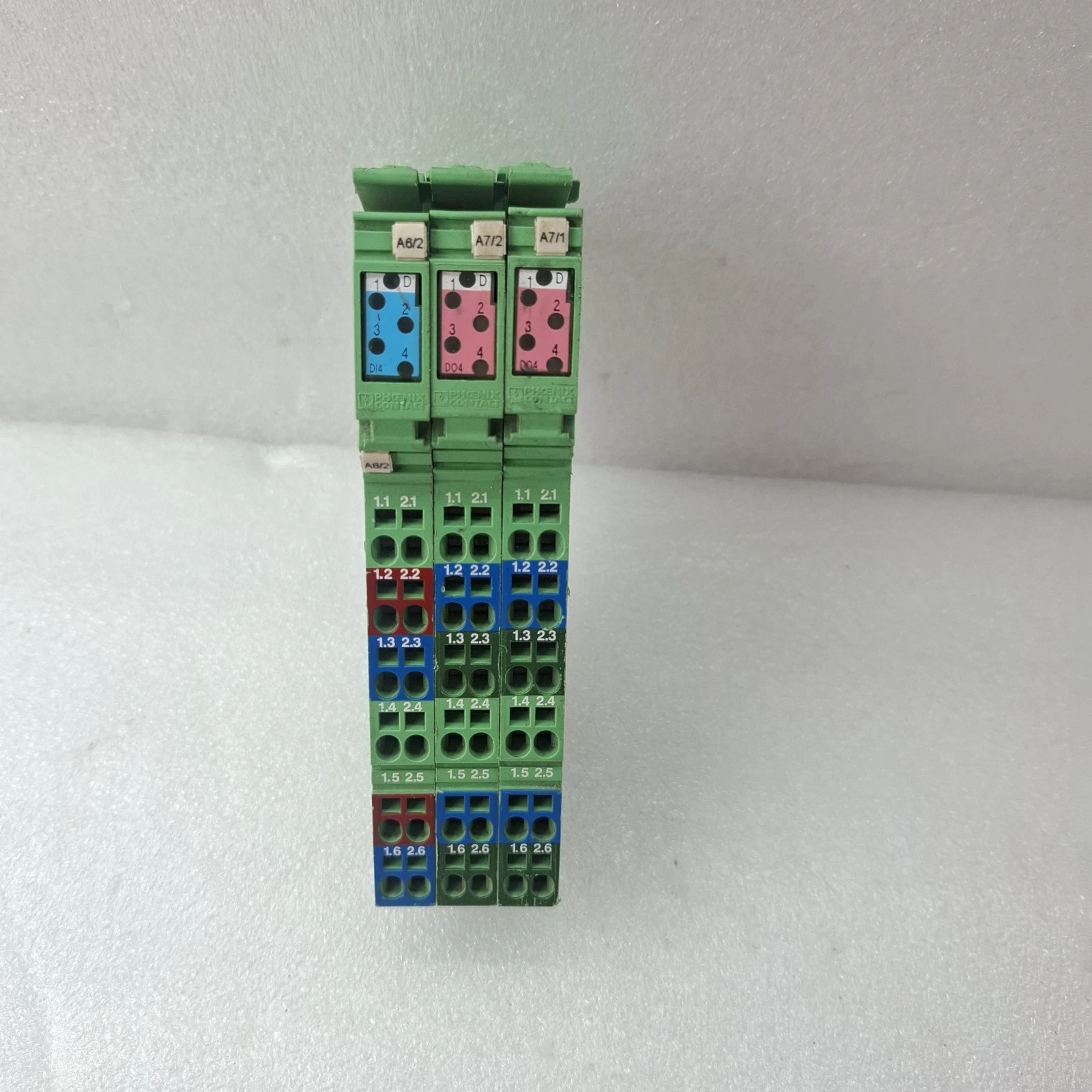 LOT OF 3 PCS PHOENIX CONTACT IB IL 24 DI 4-2MBD INTERBUS MODULE